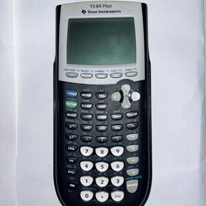 Texas Instruments TI-84 Plus in Black and Gray